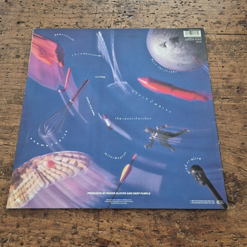 LP Deep Purple - The House Of Blue Light 831 318-1 Made In Germany Musica Rock