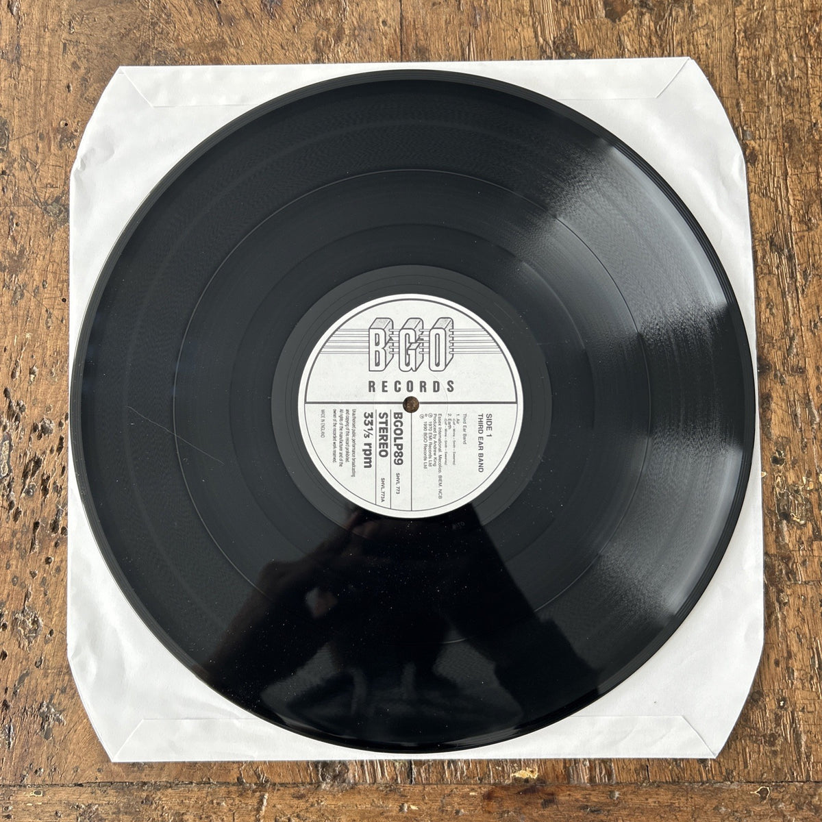 LP Third Ear Band - Third Ear Band BGOLP89 Made In UK Vinile Psychedelic Rock