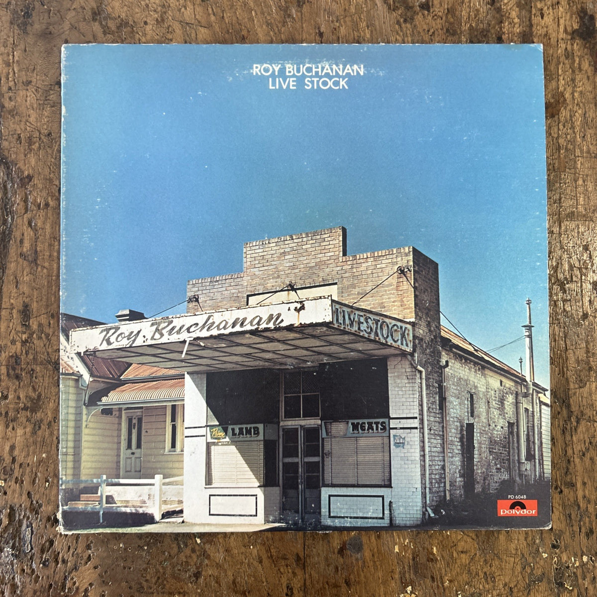 LP Roy Buchanan - Live Stock PD-6048 Made In USA 1975 Blues Rock Vinile