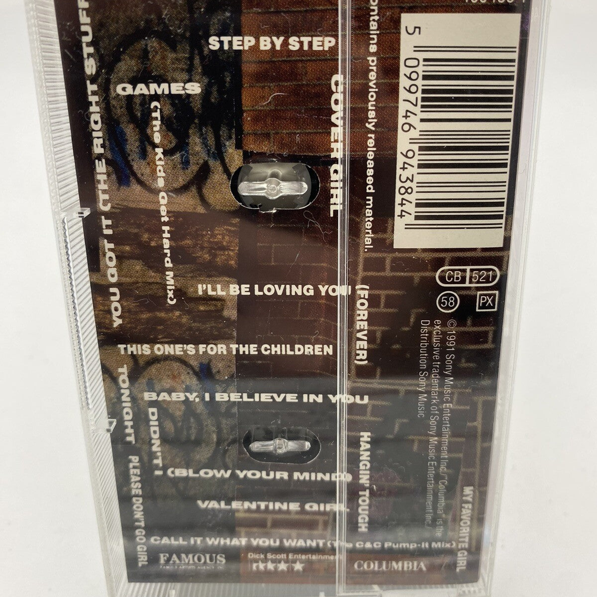 MUSICASSETTA TAPE VG NKOTB – H.I.T.S. Elettronica Hip Hop