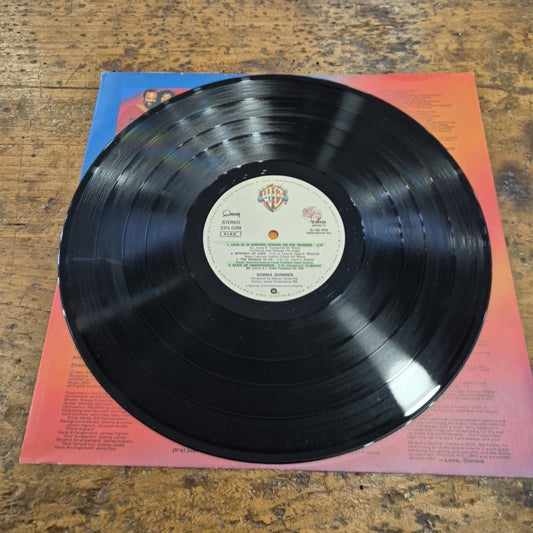 LP Donna Summer - Love Is In Control U 99163 Italy 1979 Pop Disco Soul Vinile