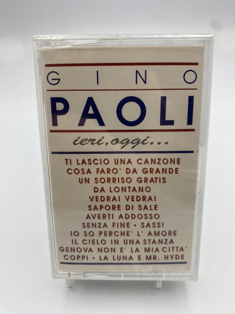 MUSICASSETTA Tape SS Gino Paoli - Ieri…oggi… Italy Vocal