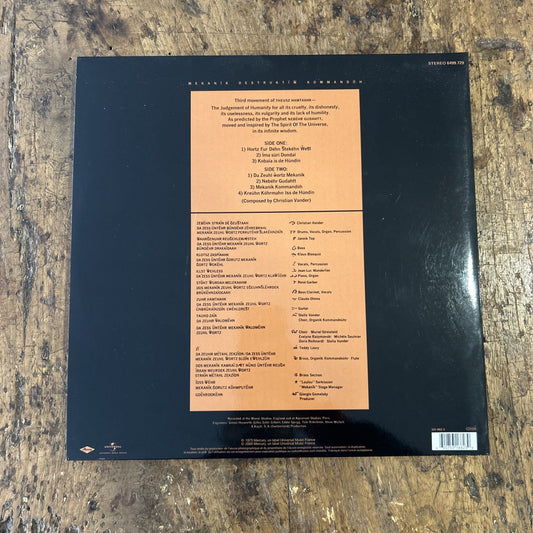 LP Magma - Mekanïk Destruktïw Kommandöh 531 662-3 Mercury Rock Vinile