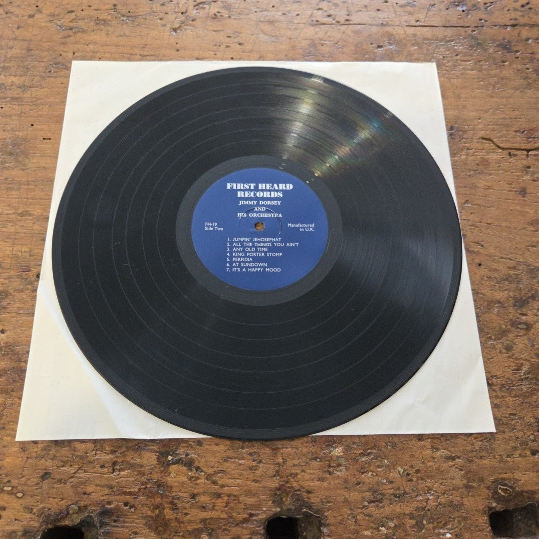 LP Jimmy Dorsey - 1944-1947 FH-19 Jazz Vinile 1949 Made In UK