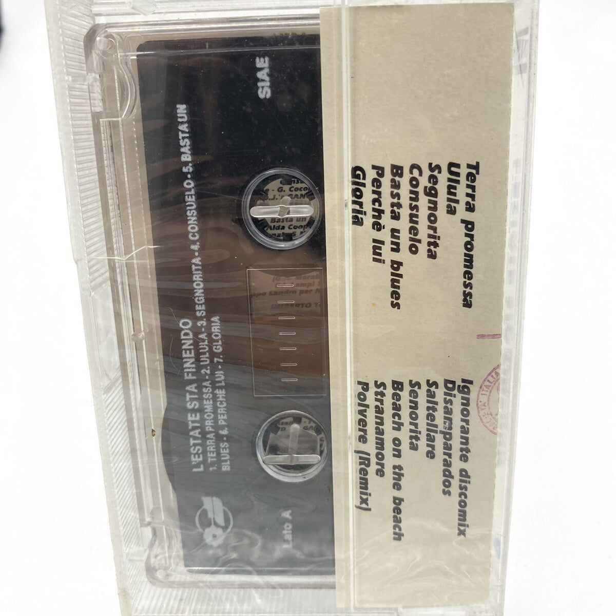 MUSICASSETTA Tape SS Various Radio Italia L’estate Sta Finendo