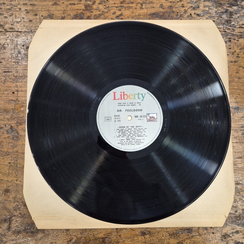 LP Dr. Feelgood - Down By The Jetty UAS 29.727 made In France Vinile Rock