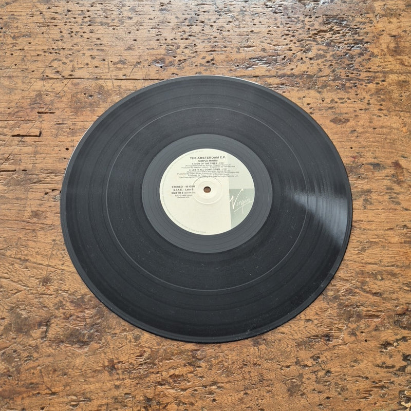 LP Simple Minds - The Amsterdam E.P. SMXTR 6 Musica Pop Rock Vinile 1986
