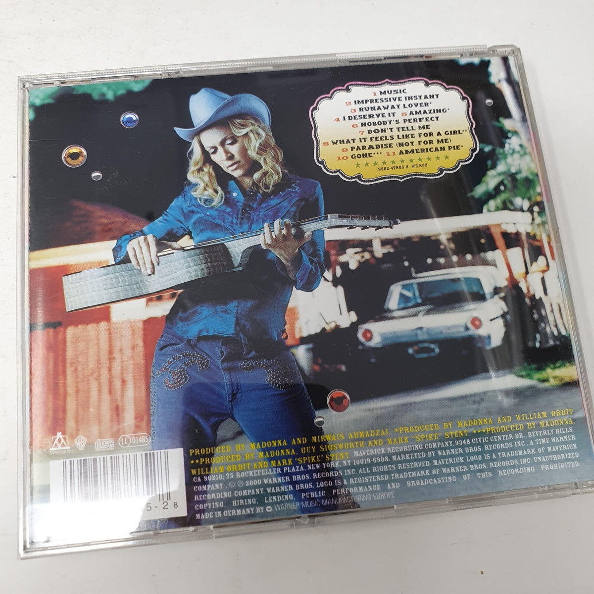 CD Madonna – MusicMaverick – 9362-47865-2, Single EP