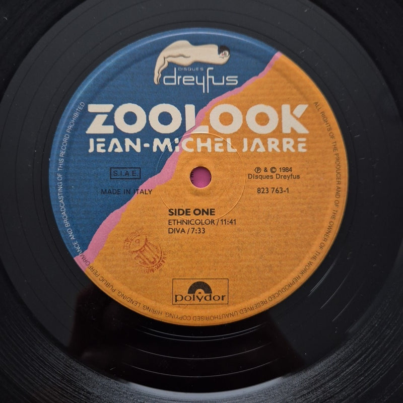 LP Jean Michel Jarre - Zoolook 823 763-1 Musica Rock Pop Polydor Vinile