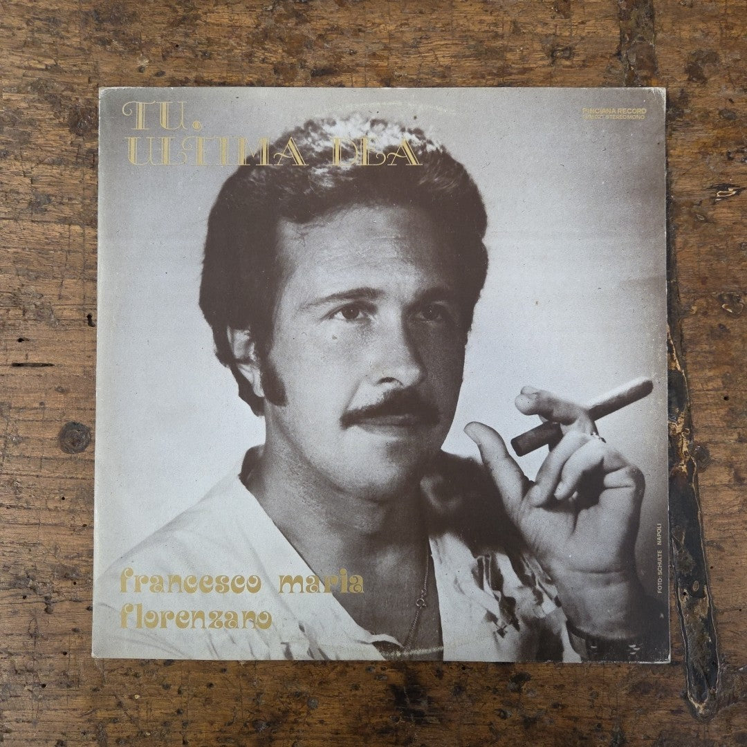 LP Francesco Florenzano- Tu, Ultima Dea FPM 021 Made In Italy 1980 Italian Music