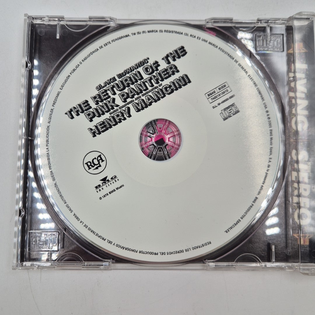 CD The Retourn Of The Pink Panther Henry Mancini Original Soundtrack Colonna