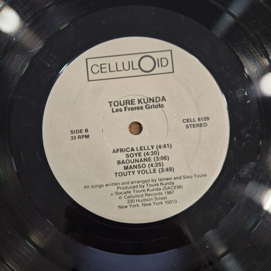 LP Toure Kunda - Les Freres Griots CELL 6129 Musica African Vinile 12