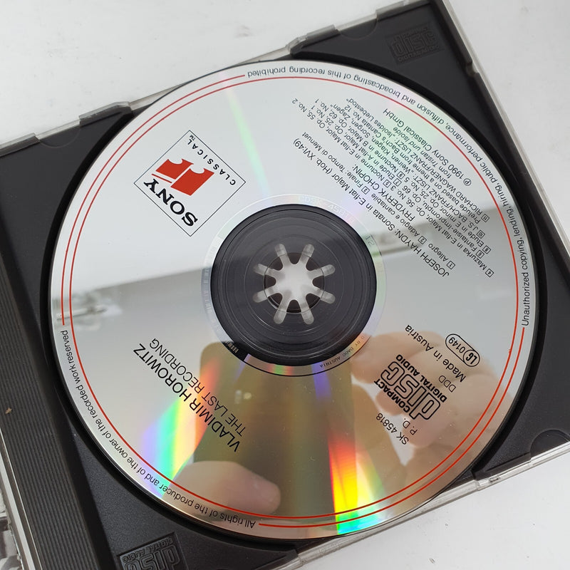 CD Horowitz  Chopin Haydn Liszt Wagner – The Last Recording