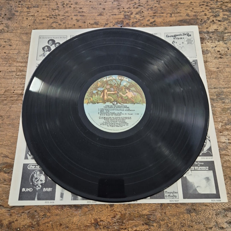 LP The Charlie Daniels Band - Fire On The Mountain KSBS 2603 Rock Vinile