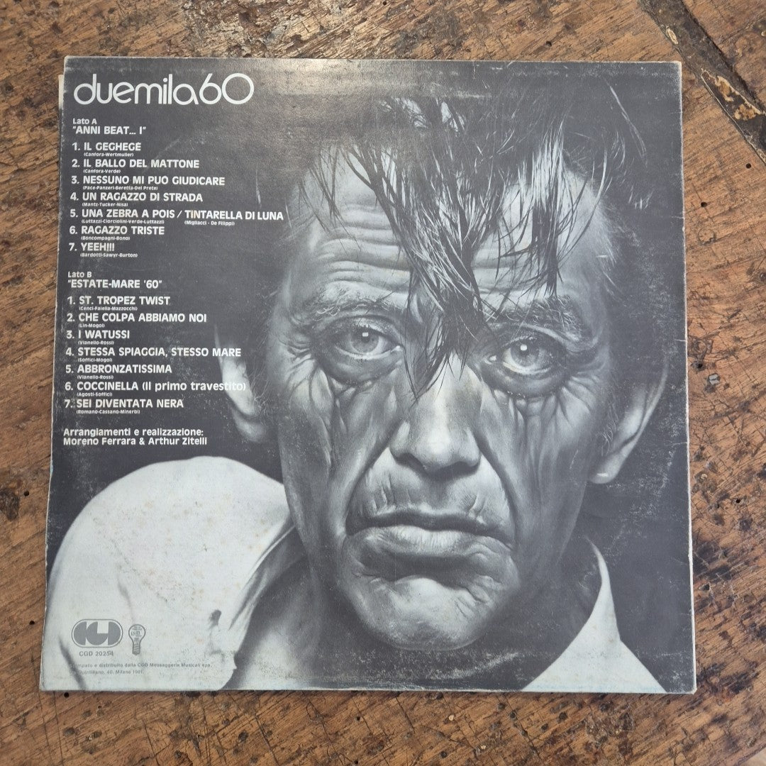 LP Ivan Cattaneo - 2060 Italian Graffiti CGD 20254 Musica Italiana Vinile 12