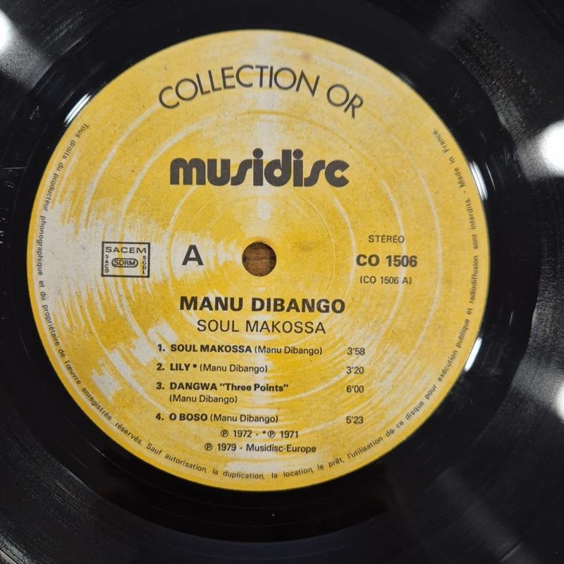 LP Manu Dibango - Spul Makossa CO 1506 France 1979 Musica African Vinile