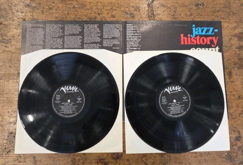 LP Count Basie - Jazz-history Vol.4 2632 004 SJazz Vinile 1972 Made In Italy
