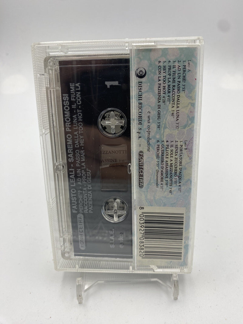 MUSICASSETTA Tape VG Fausto Leali – Saremo Promossi Italy Pop Vocal