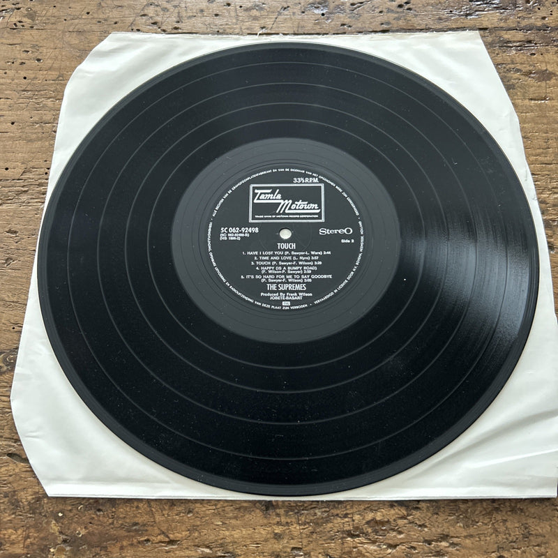 LP The Supremes - Touch 5c 062-92498 Germany Funk Soul Disco Vinile