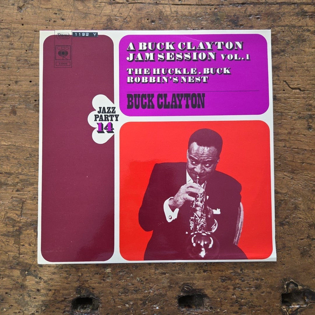 LP Buck Clayton - Jam Session Vol.1 S 52078 1953 Jazz Vinile Made In France