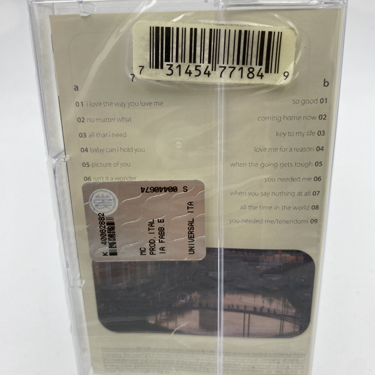 MUSICASSETTA Tape SS Boyzone – ...By Request Pop Europe 1999