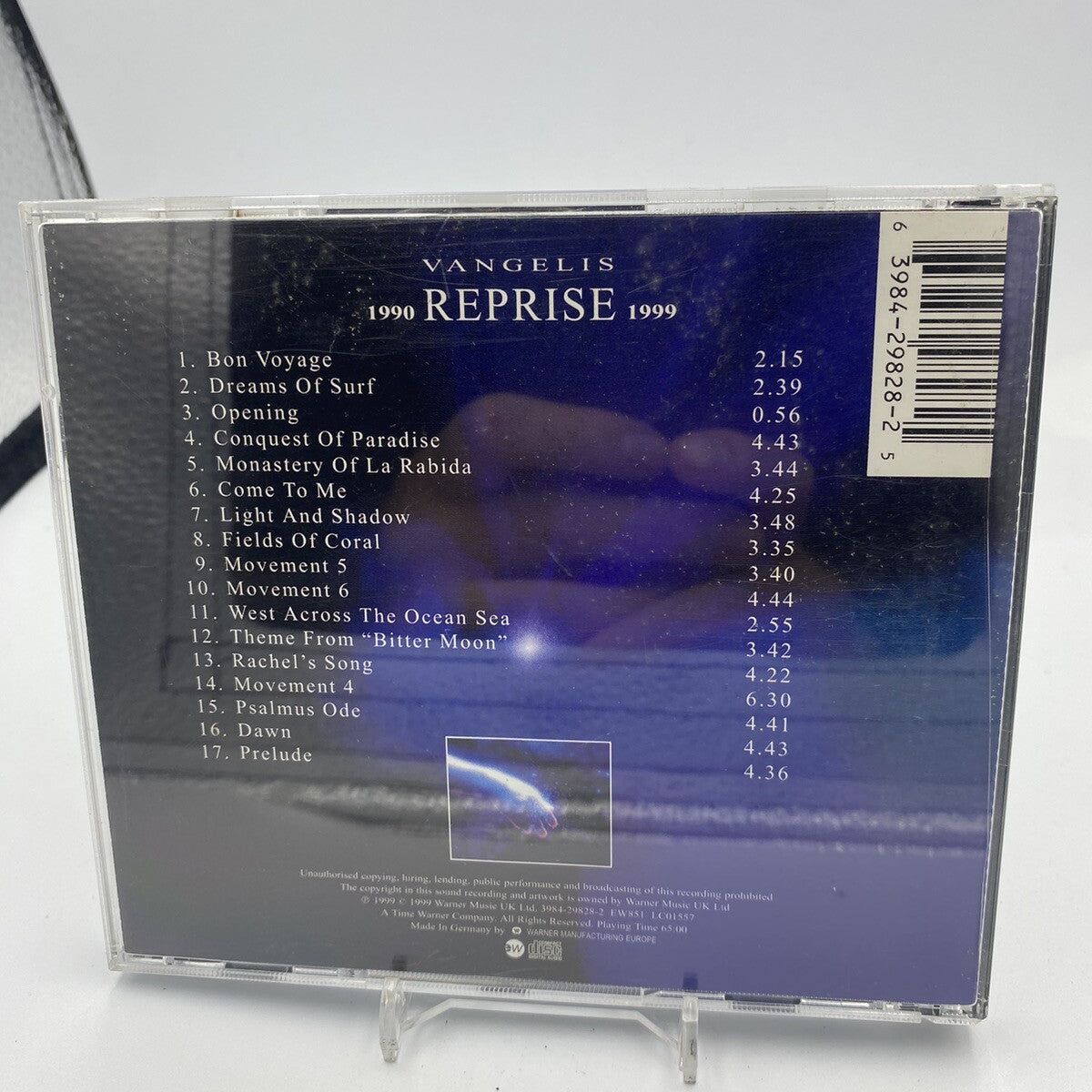 CD Vangelis – Reprise 1990-1999 Elettronica Ambient