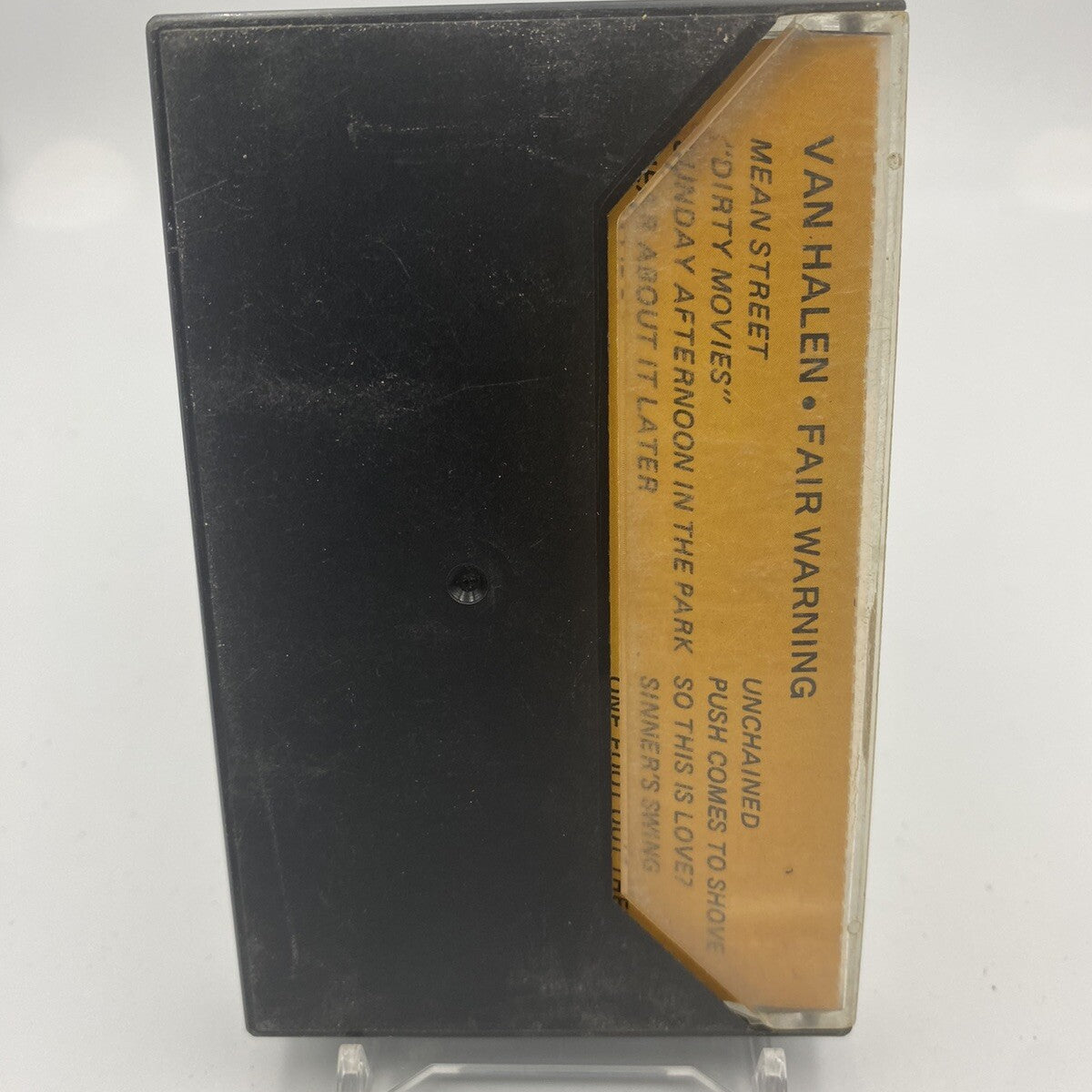 MUSICASSETTA tape VG Van Halen – Fair Warning WB XW5-3540 Rock Hard Rock