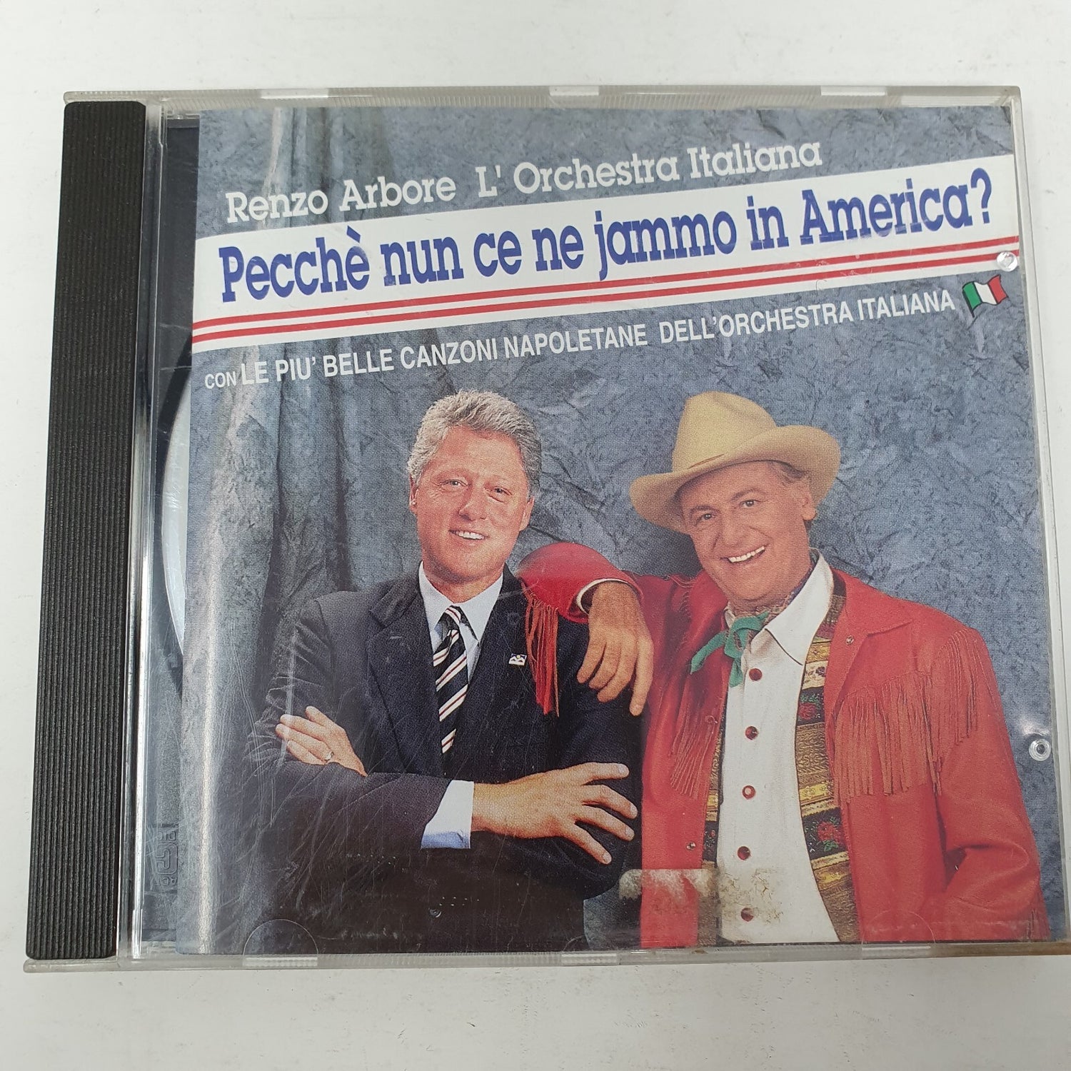 CD Renzo Arbore L'Orchestra Italiana – Pecché Nun Ce Ne Jammo In America? Folk