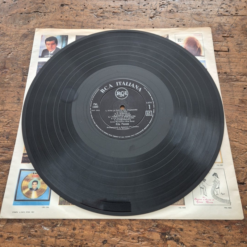 LP Rita Pavone - Gian Burrasca PML 10380 Rca Musica Italiana Vinile