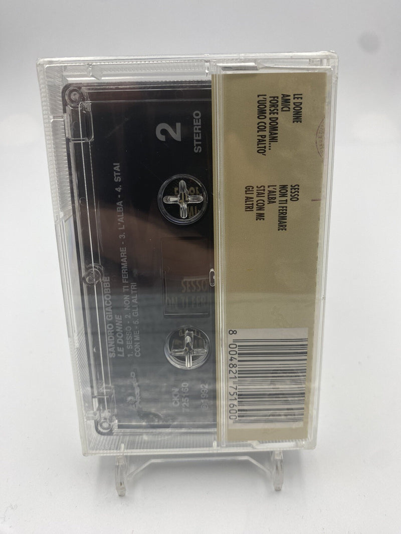 MUSICASSETTA Tape SS Sandro Giacobbe – Le Donne Italy 1992