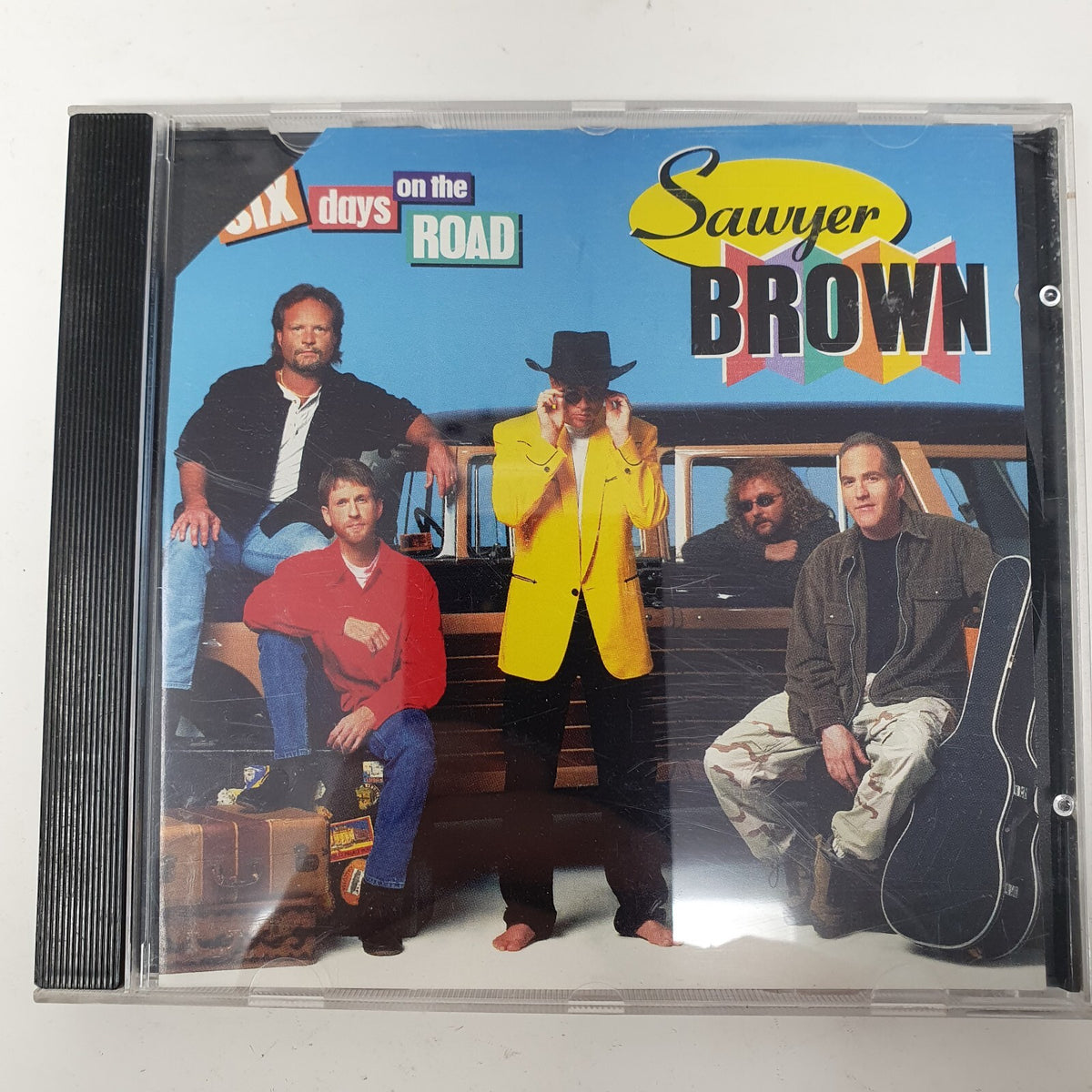 CD Sawyer Brown – Six Days On The Road Curb Records – CURCD 044