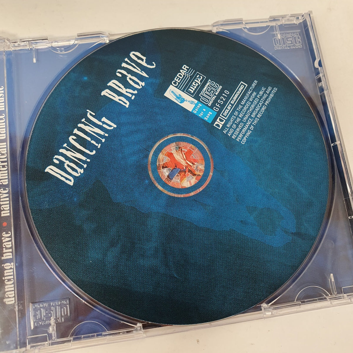 CD Navajo – Dancing Brave (Native American Dance Music) GFS210