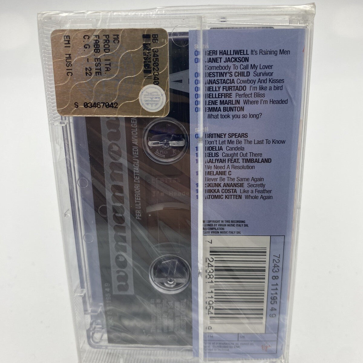 MUSICASSETTA Tape SS Various - Woman Now Compilation Pop Soul Reb Sigillato