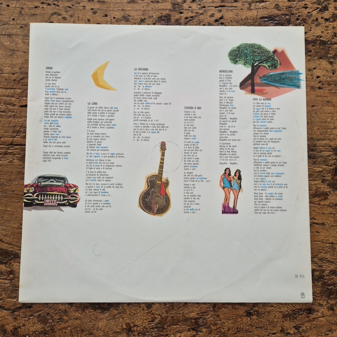 LP Edoardo Bennato Abbi Dubbi EB 955 Musica Italiana Pop Folk Vinile Italy