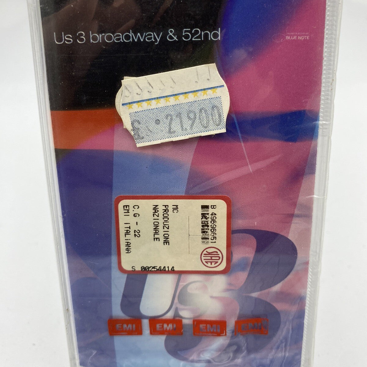 MUSICASSETTA Tape SS Us3 ‎‎‎‎‎‎ Broadway & 52nd / Blue Note EMI Pop