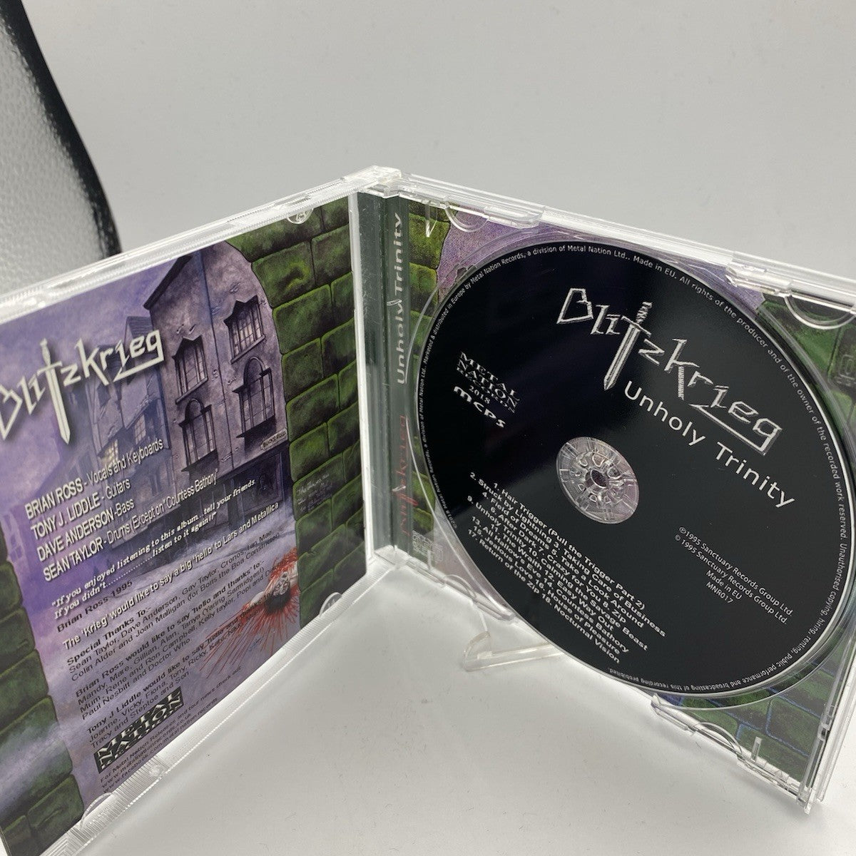 CD Blitzkrieg – Unholy Trinity Rock Metal