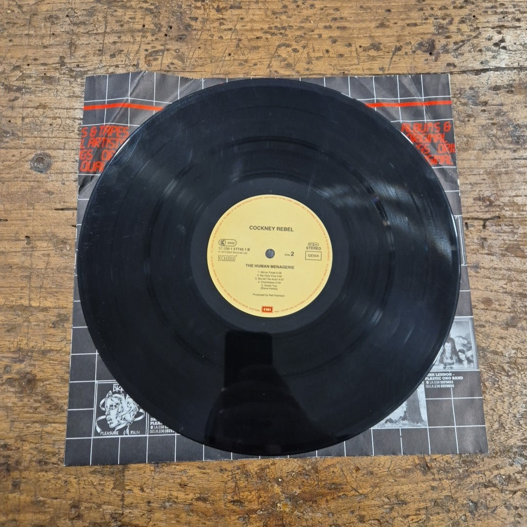 LP Cockney Rebel - The Human Menagerie 1C 038- 1 Made in Germany Vinile Rock