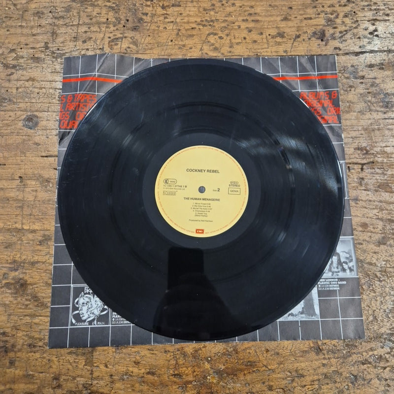 LP Cockney Rebel - The Human Menagerie 1C 038- 1 Made in Germany Vinile Rock