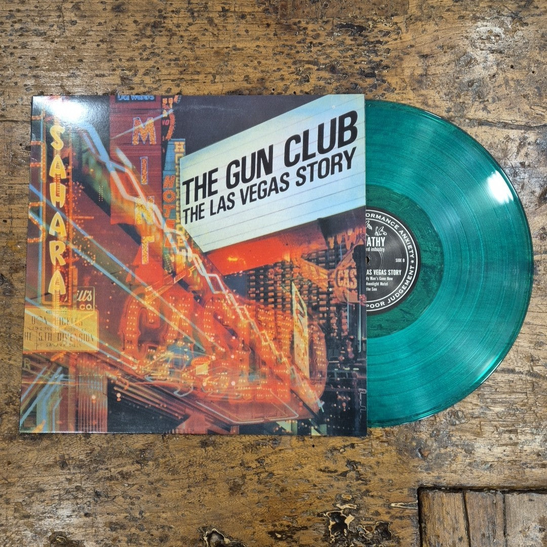LP The Gun Club - Las Vegas Story SFTRI 742 Green Rock Alternative Vinile