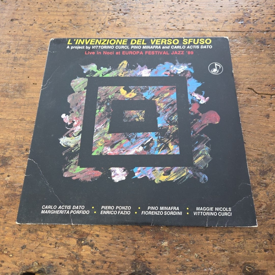 LP Various - L'Invenzione Del Verso Sfuso HP 21 1989 Jazz Vinile Made In Italy