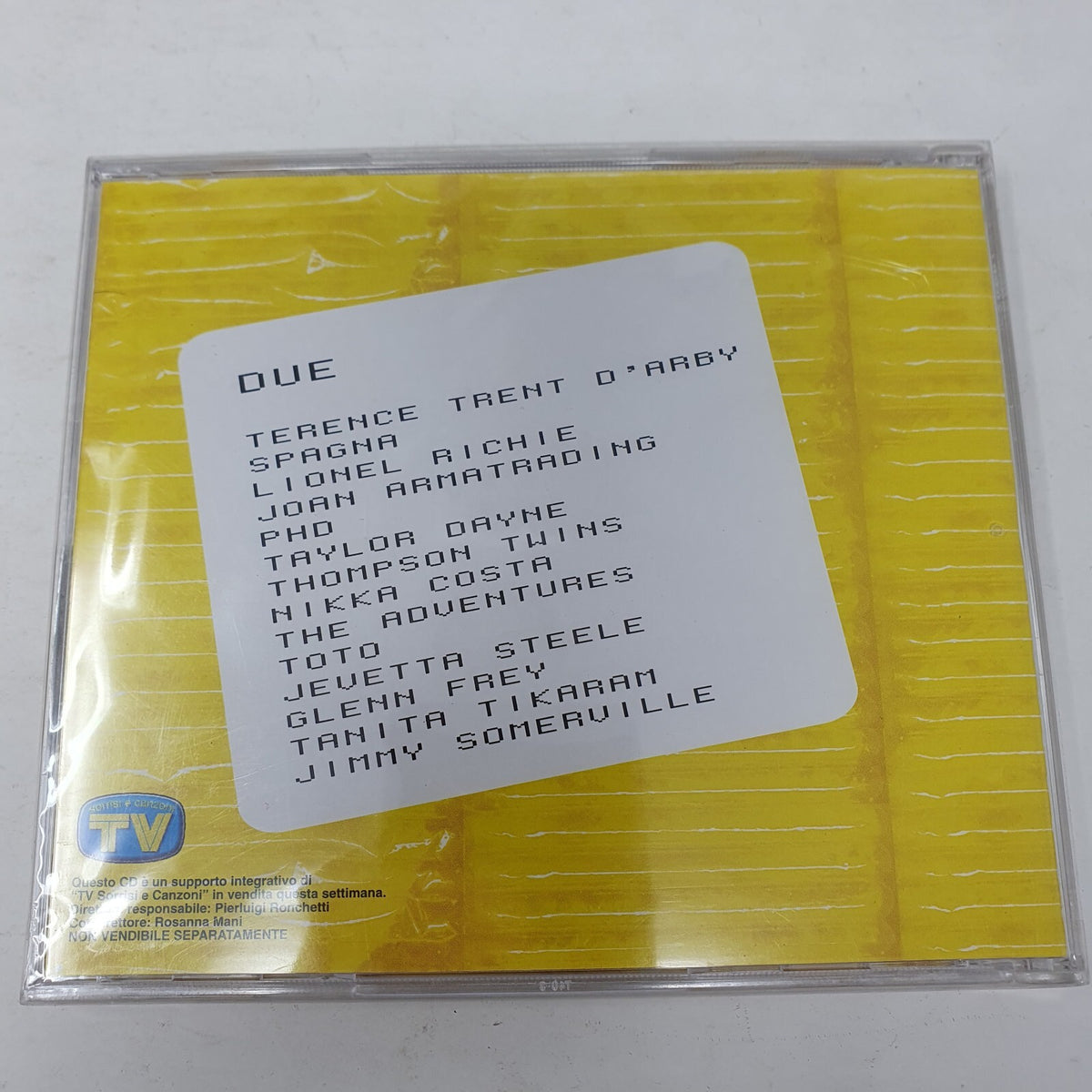 CD Various Hot Summer 2001 - Due Sorrisi E Canzoni Tv Sealed