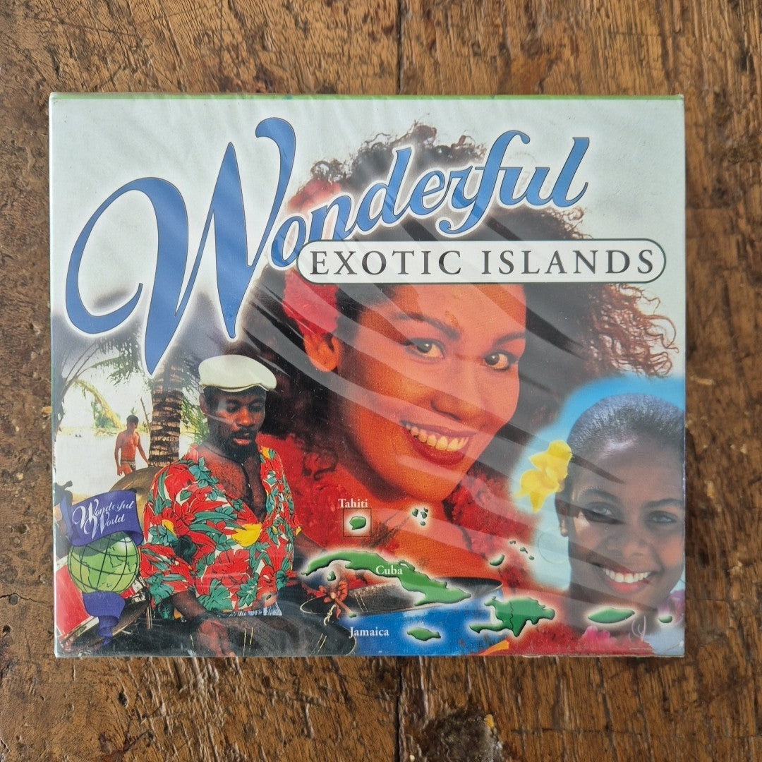 CD Wonderful Exotic Island SIGILLATO SEALED Jamaica Tahiti Cuba 3 Cd