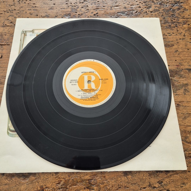 LP Edoardo Bennato Uffà! Uffà! SMRL 6269 Musica Italiana Pop Folk Vinile