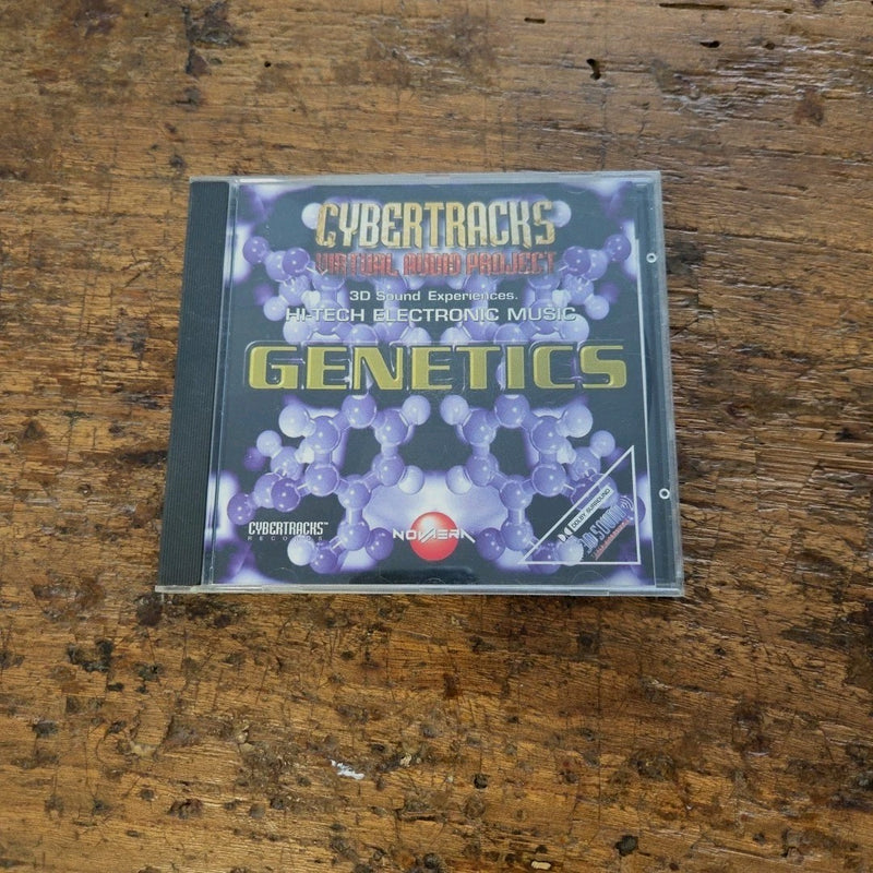CD Cybertracks - Genetics NVRCD032 Musics Electronic Disco