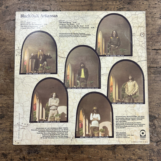 LP Black Oak Arkansas - SD 33-354 Made In USA 1971 Vinile Rock