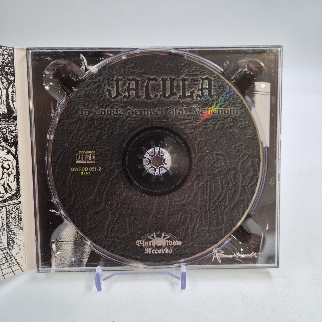 CD metal JACULA - IN CAUDA SEMPER STAT VENENUM Trash Hardcore Balck BWRCD 051-2