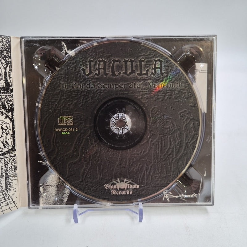 CD metal JACULA - IN CAUDA SEMPER STAT VENENUM Trash Hardcore Balck BWRCD 051-2