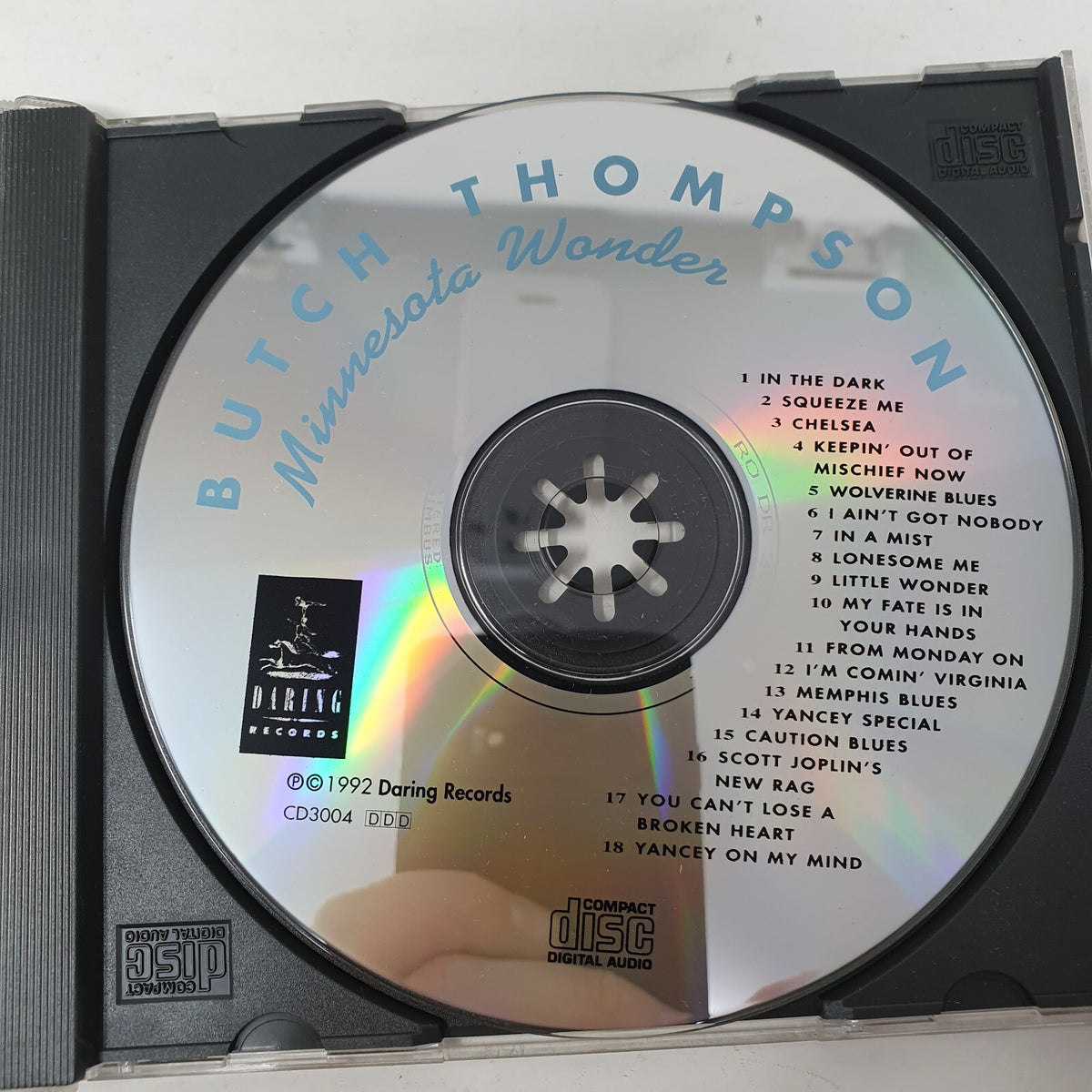 CD Butch Thompson – Minnesota Wonder Daring Records – CD 3004