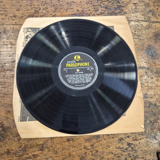 LP Eddie Lang Lonnie Johnson Blue Guitars PMC 7019 Made In UK Musica Jazz Vinile