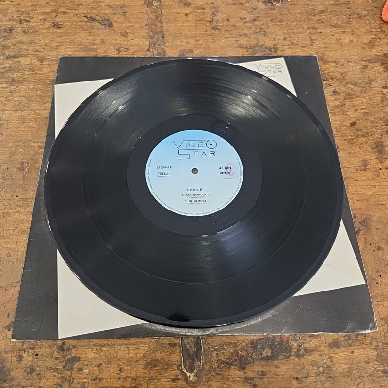 LP Epoké - San Francisco VS 000148 1987 Rock New Wave Made In Italy